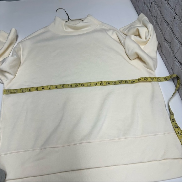 Anthropologie Maeve Cream funnel neck sweater size Small - Picture 5 of 10